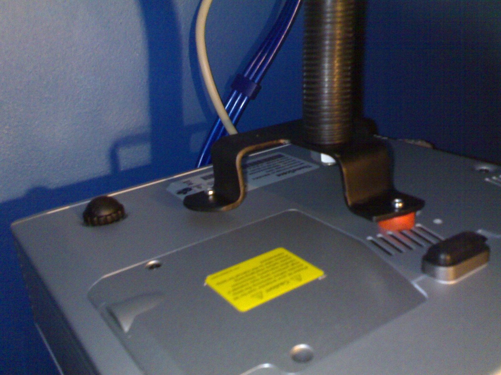 10 m2 leffahuone - Projektorin kiinnitys