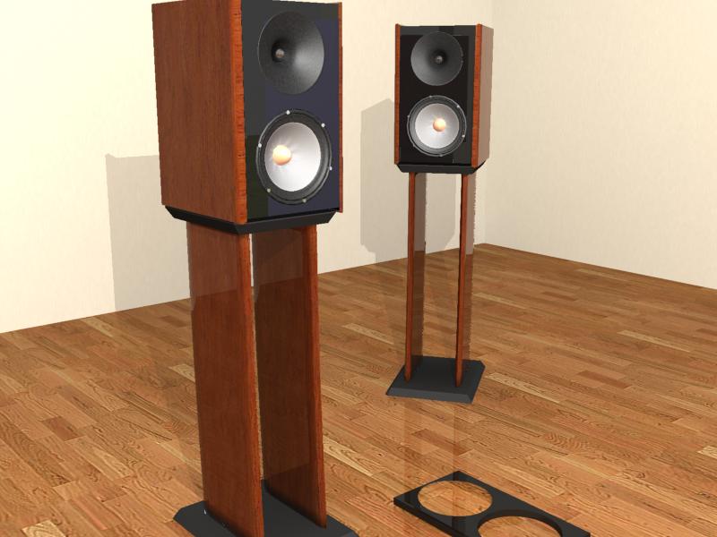 3D studio-malli suunnitelmasta