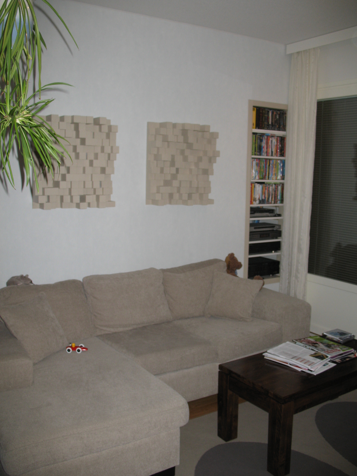 diffuusorit seinälle.