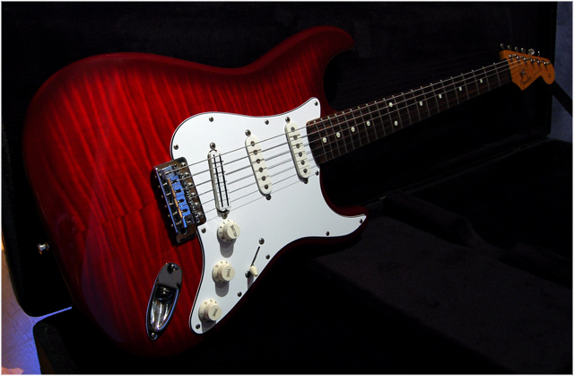 Fender Fotoflame Stratocaster