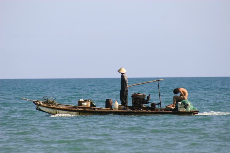 Fishing boat from Sanya