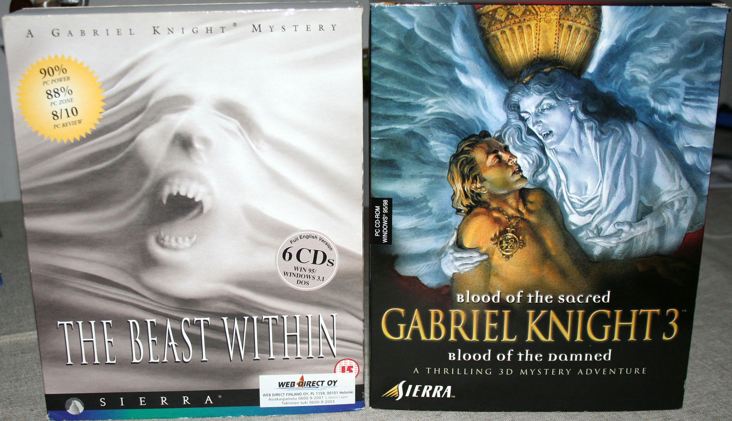 Gabriel Knight 2 & 3