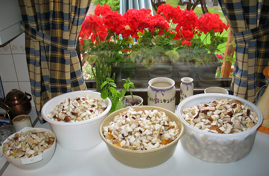 Herkkutattia "muutama" litra