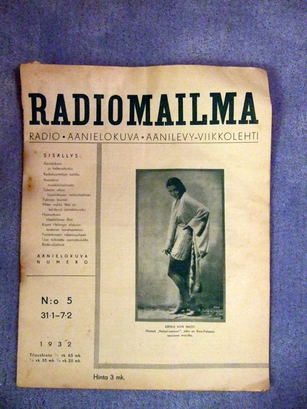 Hifimaailman esi-isä vuodelta 1932!