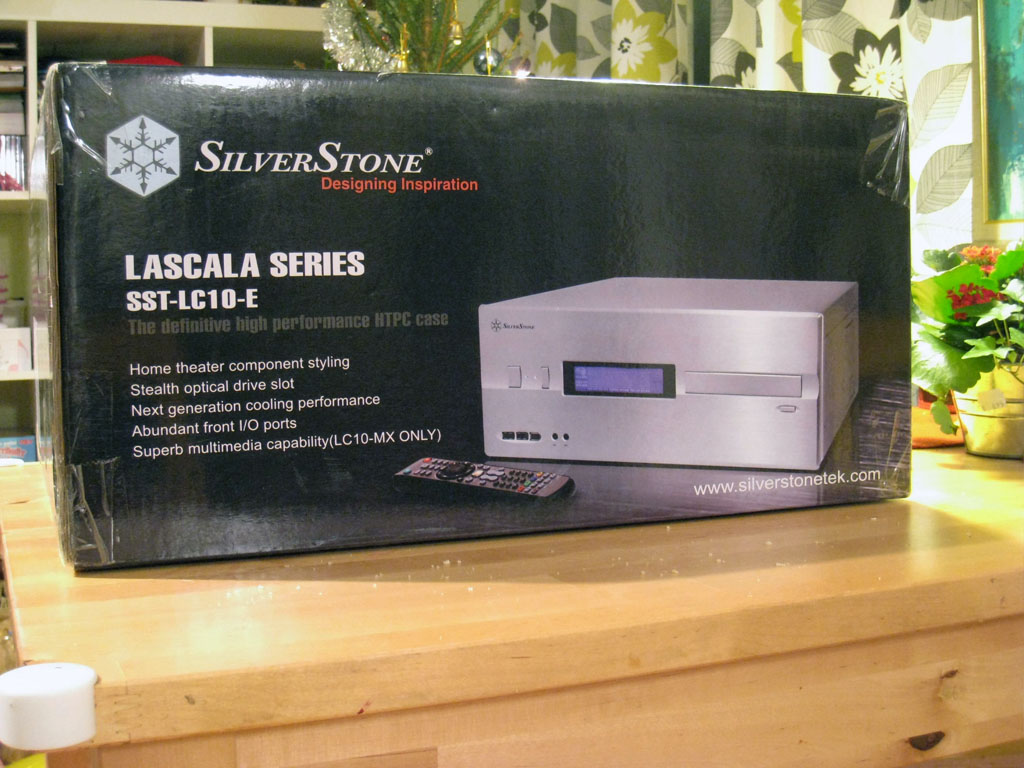HTPC-projekti - Silverstone LC10b-e