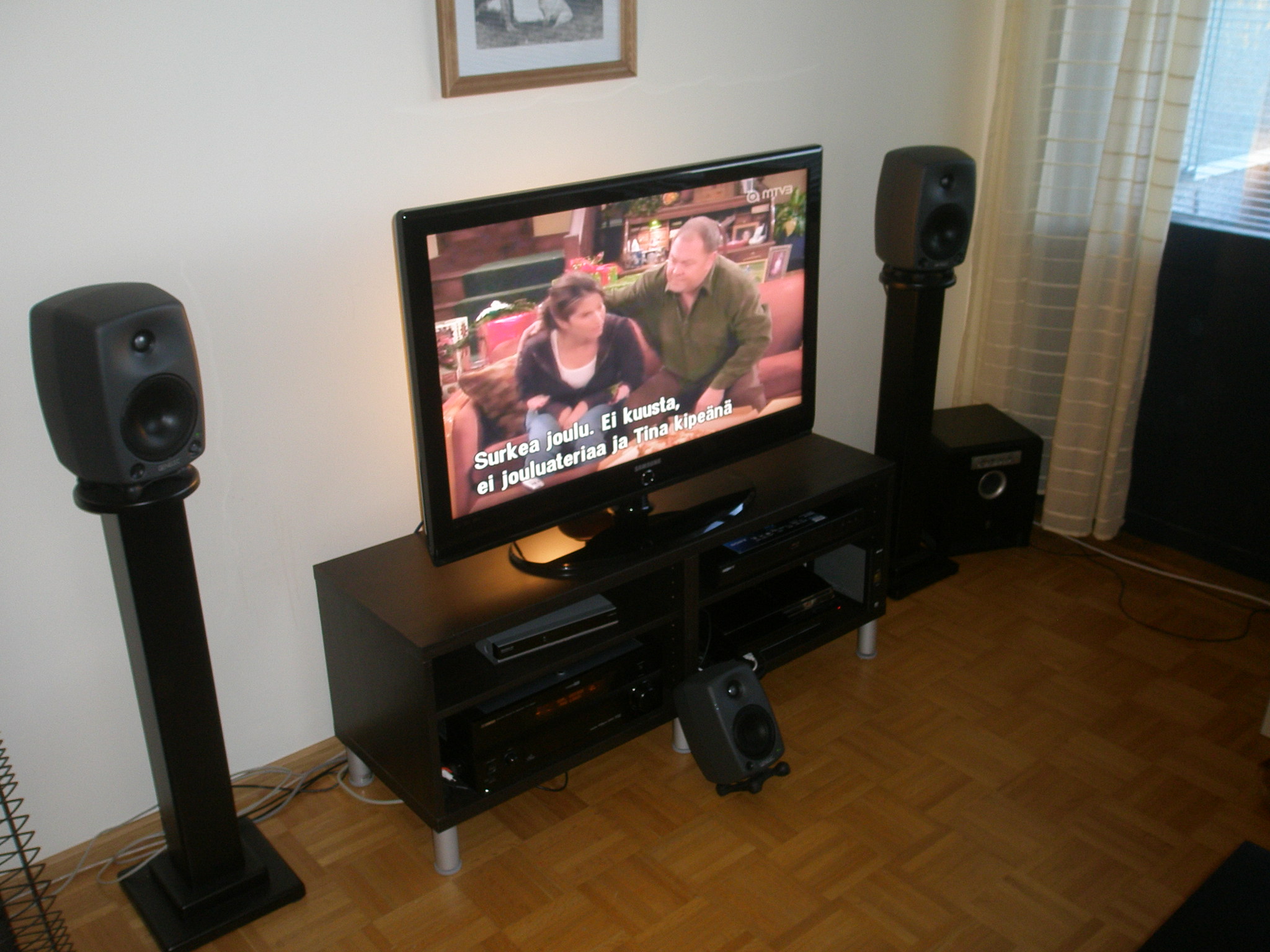 Kotiteatteri ennen muutosta