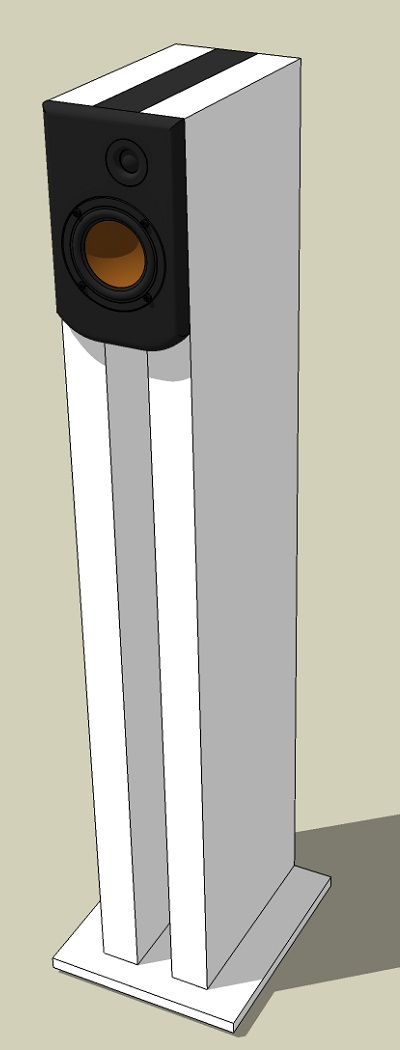 Kuvia DIY Ikea Lack kaiuttimista