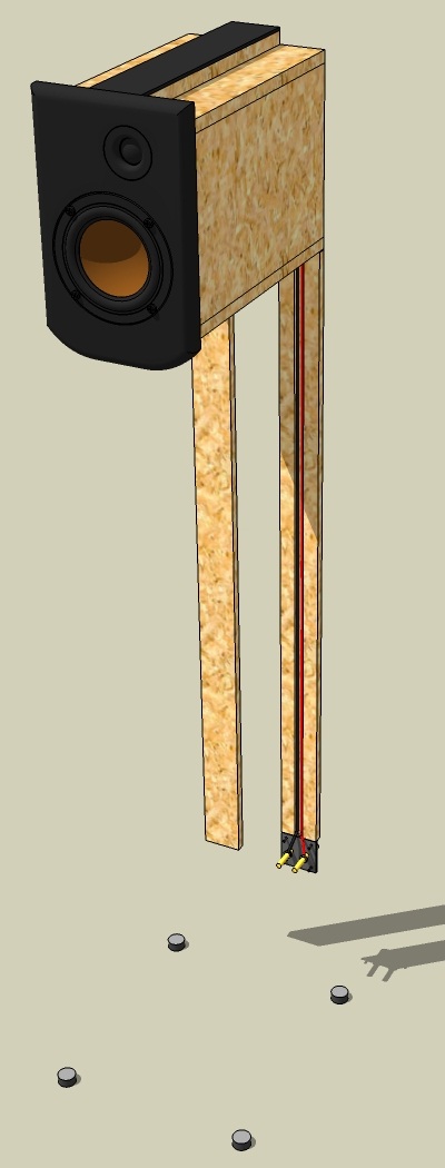 Kuvia DIY Ikea Lack kaiuttimista