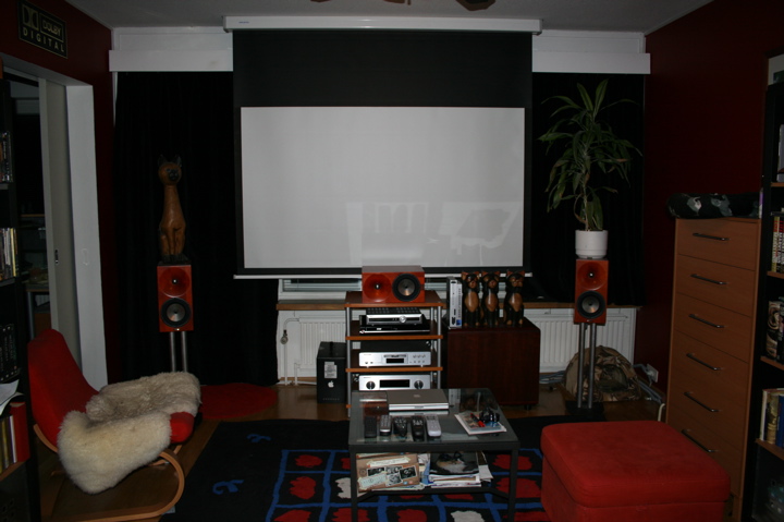 Kuvia kotiteatterista