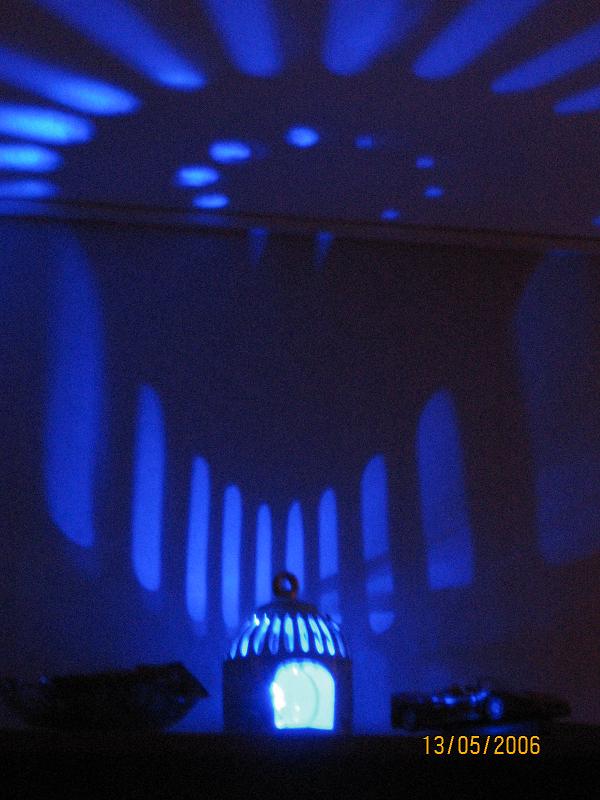 Led tuikkutelineessä