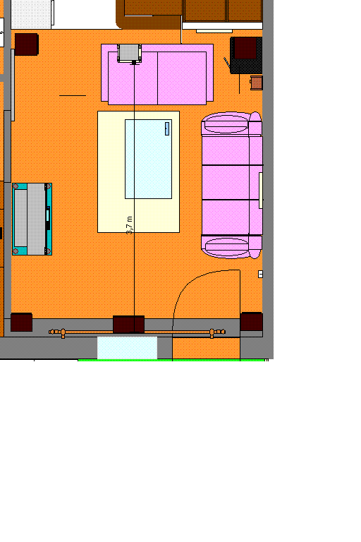 Olohuoneeni pohjapiirrustus