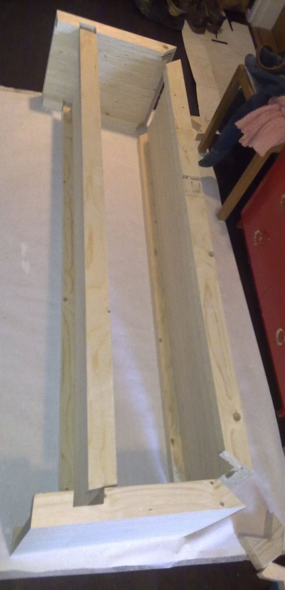 Penkin kasaaminen ja liimaus