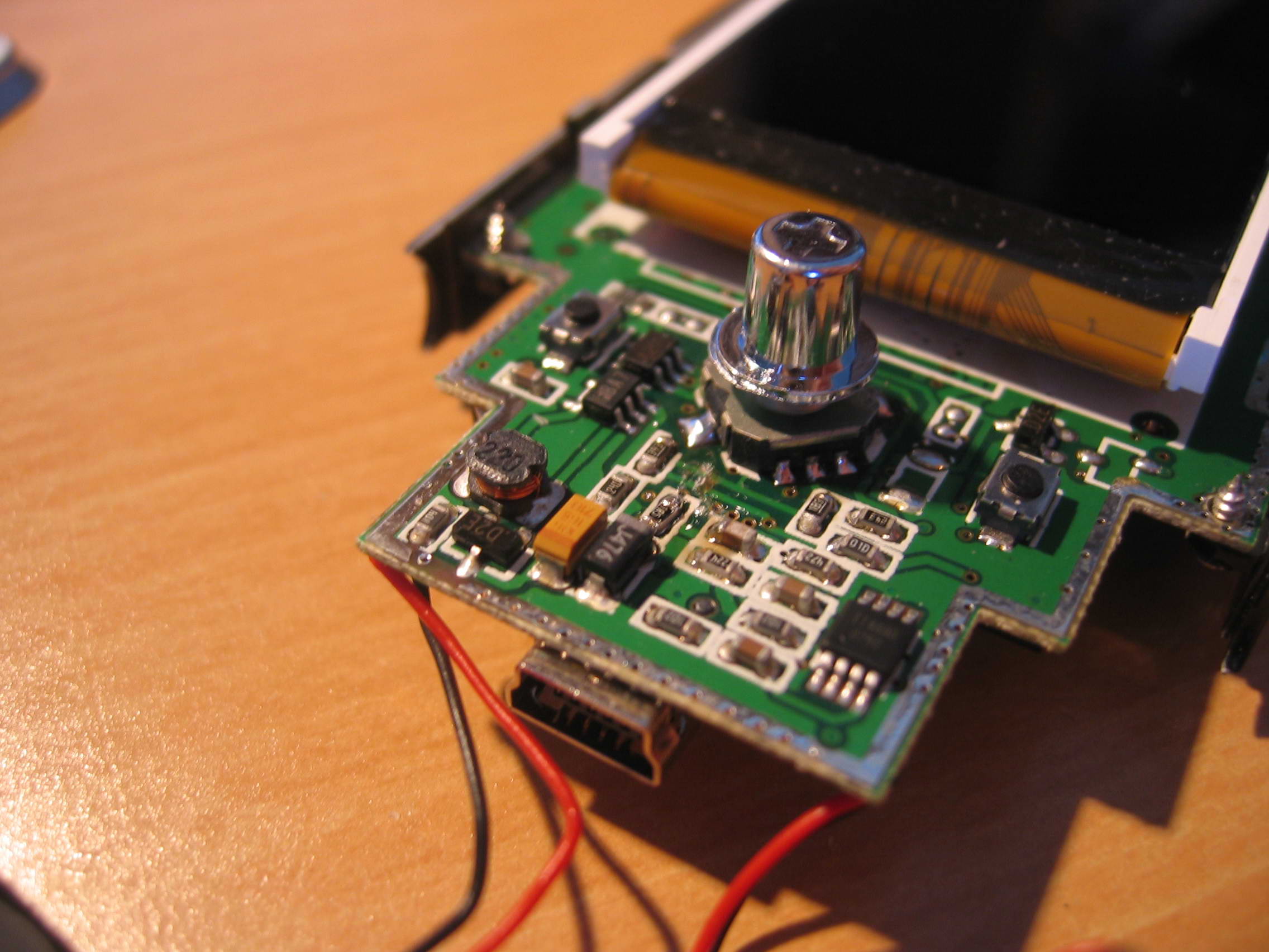 piirilevy ja näppäimet