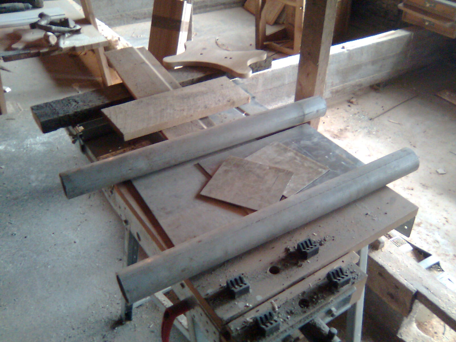 projekti meneillään