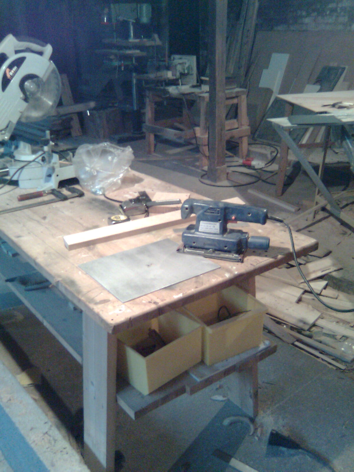 projekti meneillään