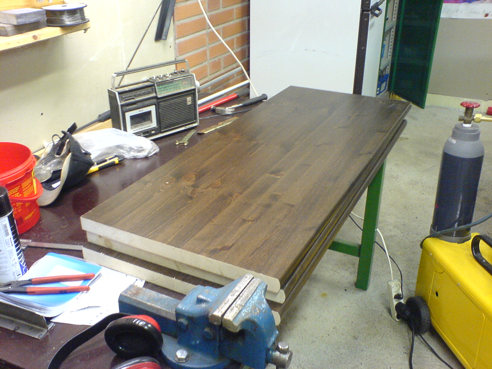 Projektin vaiheita...