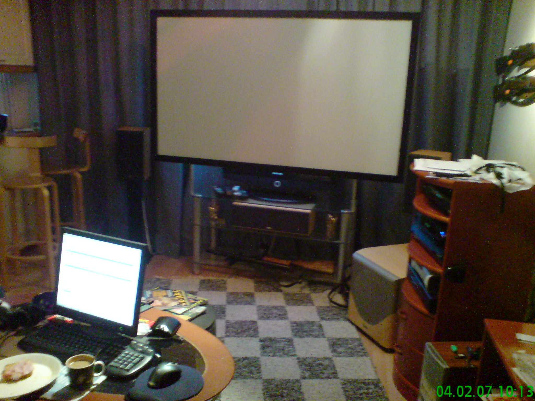 siirrettävä kapa- screeni