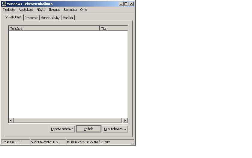 tehtävienhallinta 2