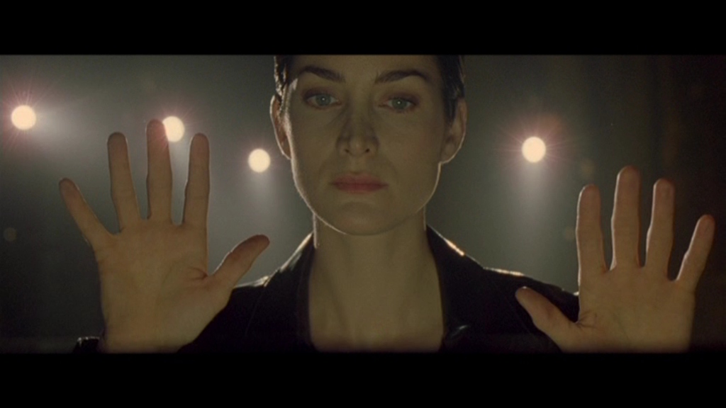 The Matrix, R2 DVD 1999 (ruutukaappaus)