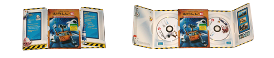 wall-e dvd-kannet