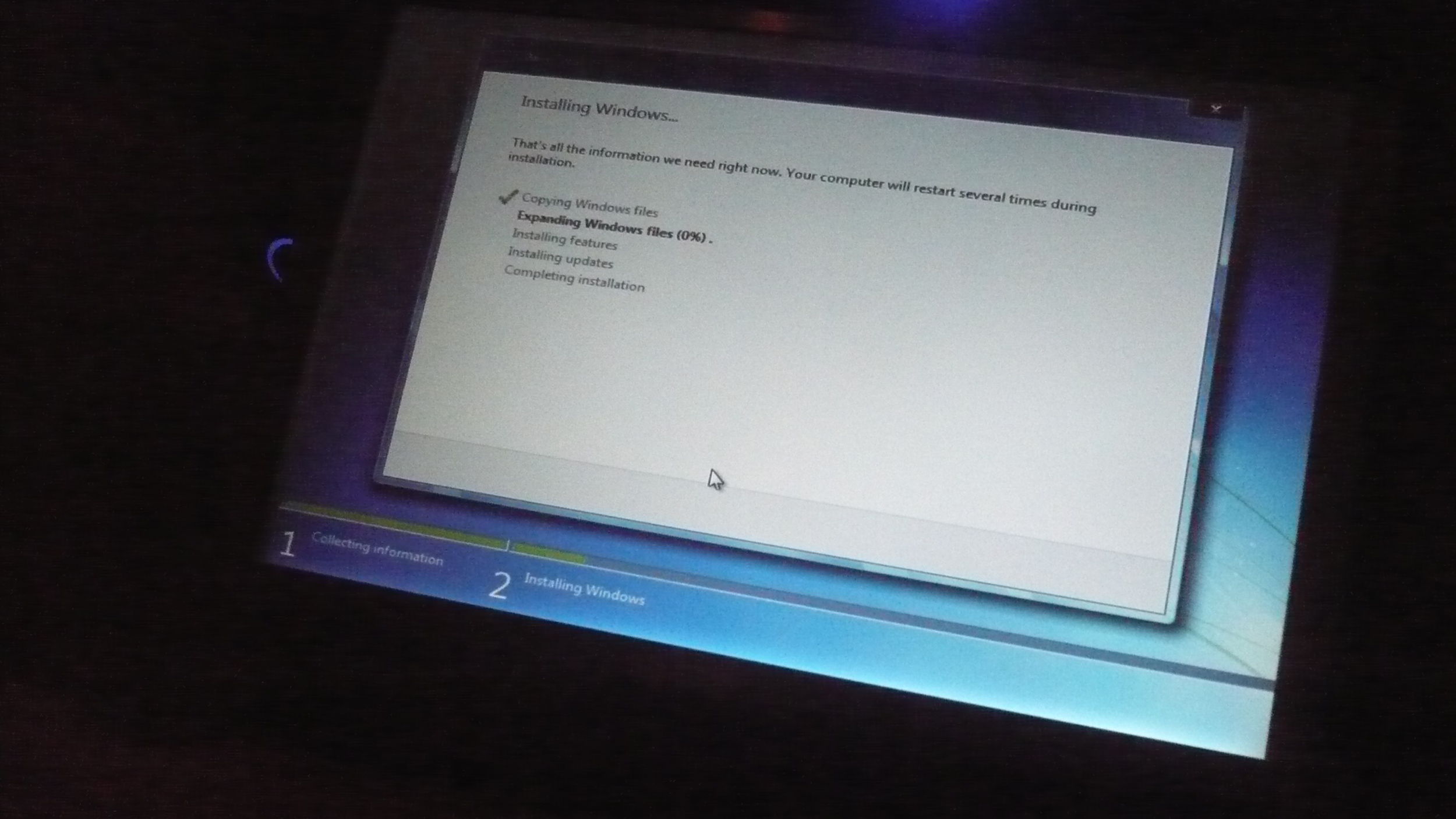 Win7 asennus
